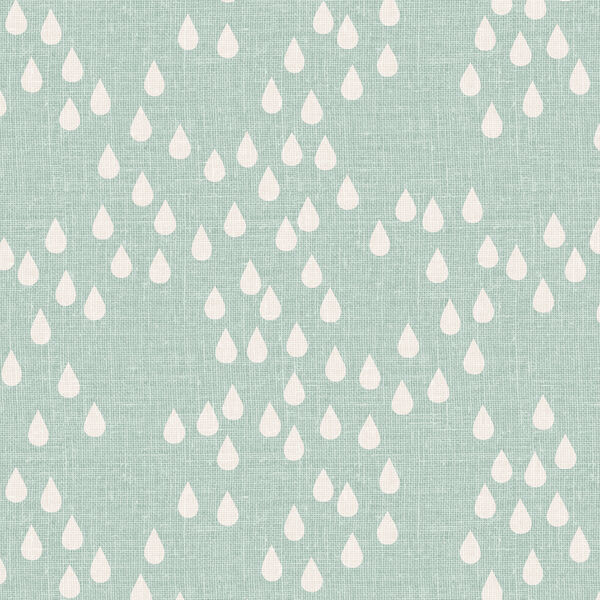 Rain Drops in Fresh Mint