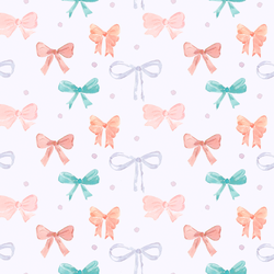 Tied with a Bow in Light Lavender