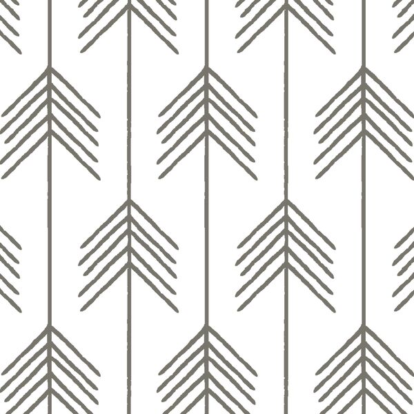 Vanes in Greige on White