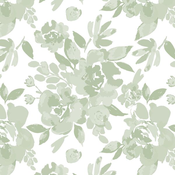 Royal Garden in Pastel Sage