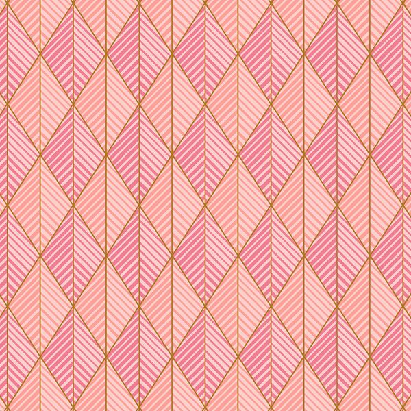 Deco Diamond in Rosy