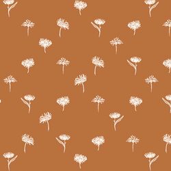 Diamond Floral in Bronze