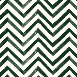 Zig Zag Stripe in Monstera