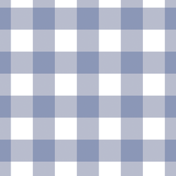 Large Gingham in Light Dutch Blue