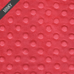 Minky Dimple Dot in Passion