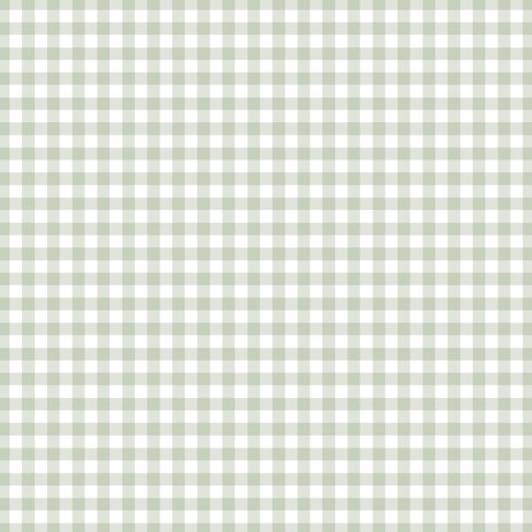 Little Gingham Check in Succulent Green