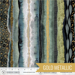 Strata in Labradorite Metallic