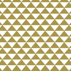Triangle Mosaic in Gold