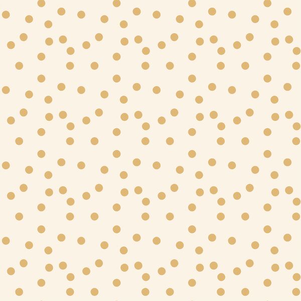 Polka Dots in Vintage Brass