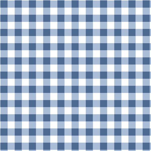 Tablecloth Check in Bottle Blue