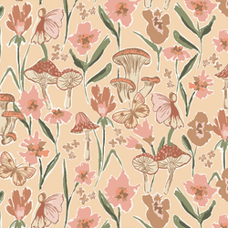 In My Dreams in Blush on Light Peach