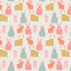 Bunnies in Bright Spring