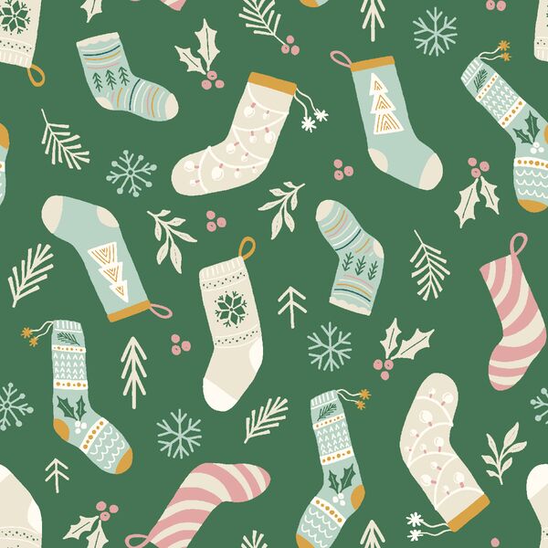 Christmas Stockings in Joyful