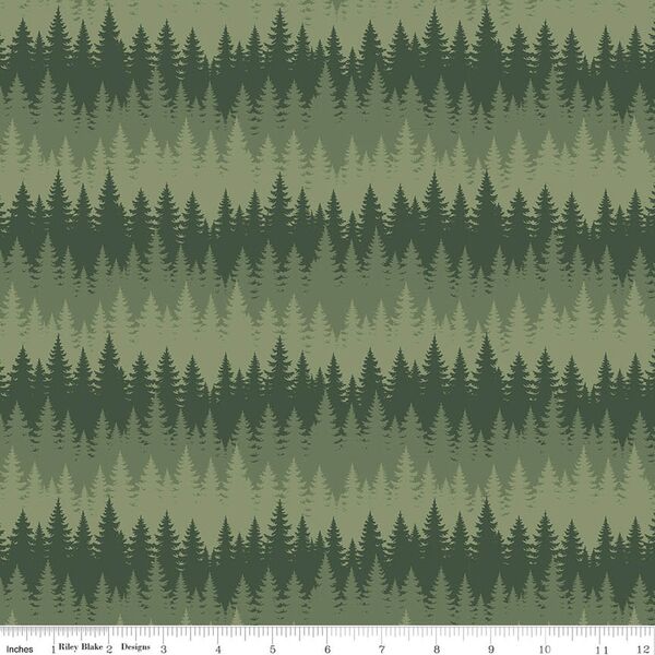 Trees in Green