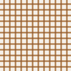 Skinny Gingham in Caramel