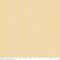 1/8" Stripe in Honey on Ivory