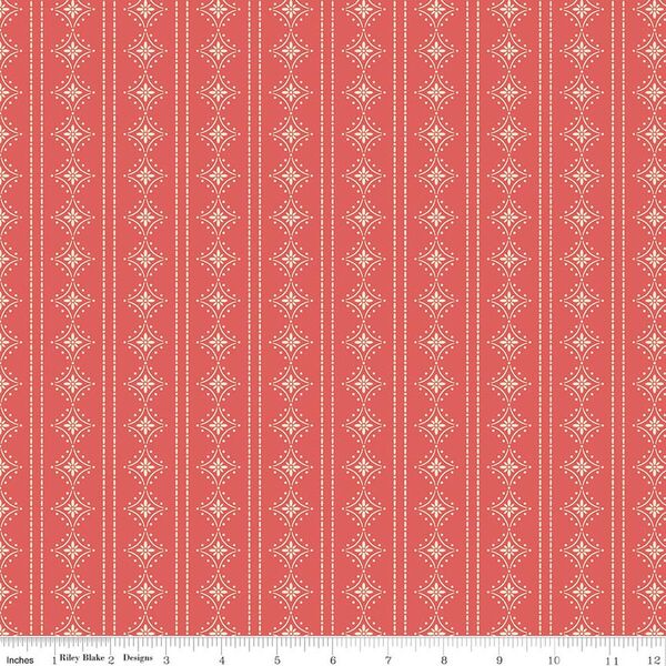 Stripes in Coral