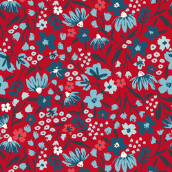 Blooming Summer in Goji Red