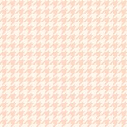 Small Houndstooth in Blush