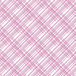Thatched in Petunia on White