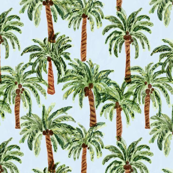 Palm Paradise in Sea