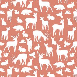 Forest Friends in Desert Rose