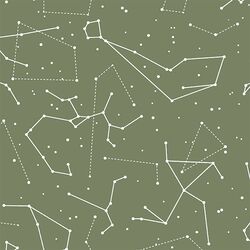 Star Charts in Olive