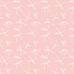 Simple Bows in Slipper Pink