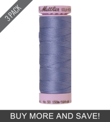 Cadet Blue (9105-1466) - Silk Finish Cotton 50wt - 164 Yards (3 Pack)