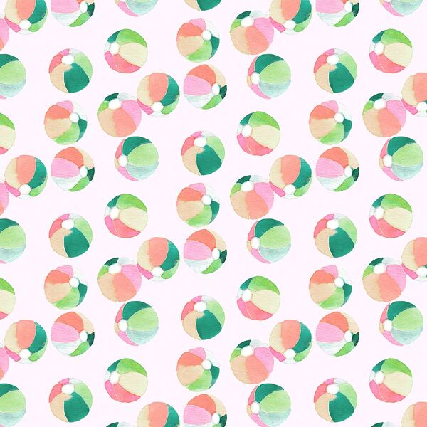 Beach Balls in Cotton Candy