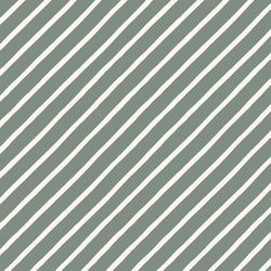 Sweet Candy Stripe in Lilypad Green