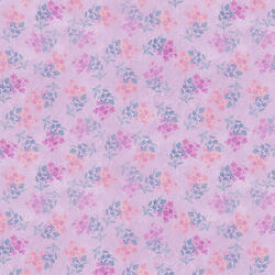 Flower Stamps in Light Purple
