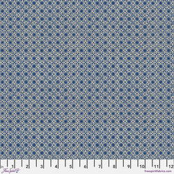 Tiny Print in Indigo