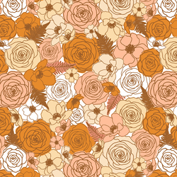 Bouquet of Roses in Golden Hour
