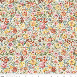 Floral Garden in Cream
