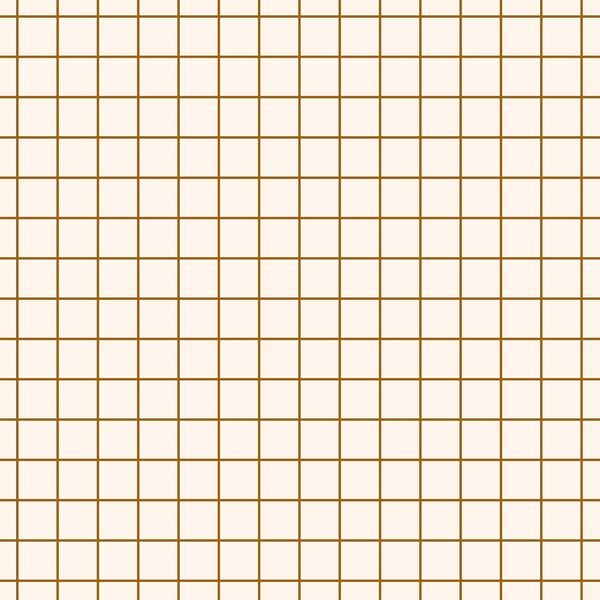 Grid in Deep Ochre on Cloud