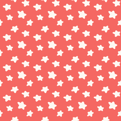 Star Dot in Cherry Red