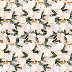 Ornaments in Light Blush