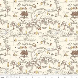 100 Aker Map in Cream