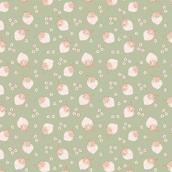 Pineberries in Sage