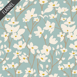 Dogwood Flannel in Skylight