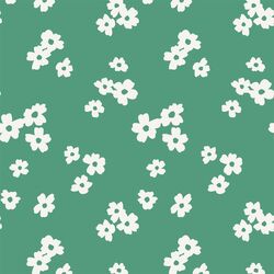 Large Fleur-fetti in Emerald Green