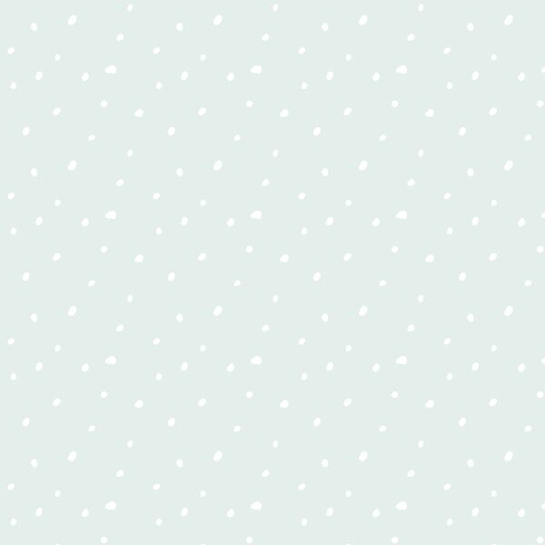 Snowy Spots in Ice Blue