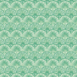 Fan Palm Scallop in Green