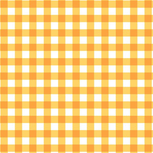Tablecloth Check in Yolk Yellow