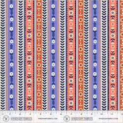Ribbon Stripe in Cobalt