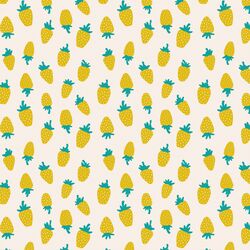 Very Berry Strawberries in Yellow