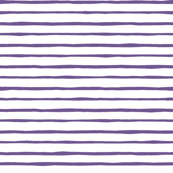 Artisan Stripe in Ultra Violet on White