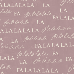 Falalala in Brushed Dusty Lavender