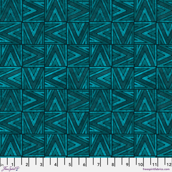 Flight Pattern in Dark Teal